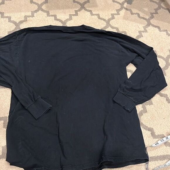 Wolf lives his life by his own rules long sleeve tee on fruit of the loom size L - Picture 7 of 7